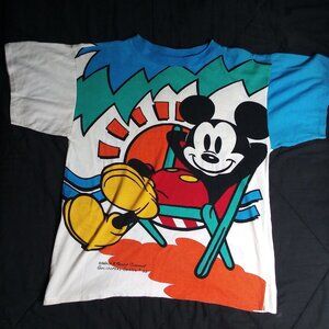Vintage Disney Mickey & Co. Collectors Series AOP T-Shirt